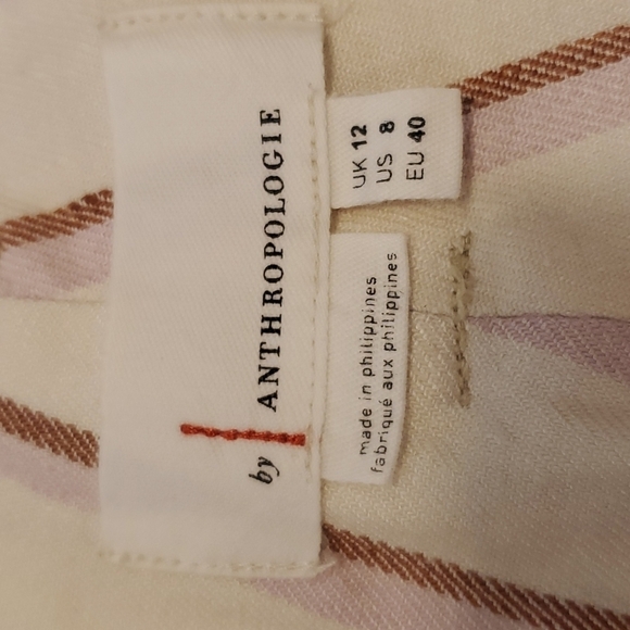 Anthropologie Paperbag waist shorts. Size 8 - Picture 4 of 6